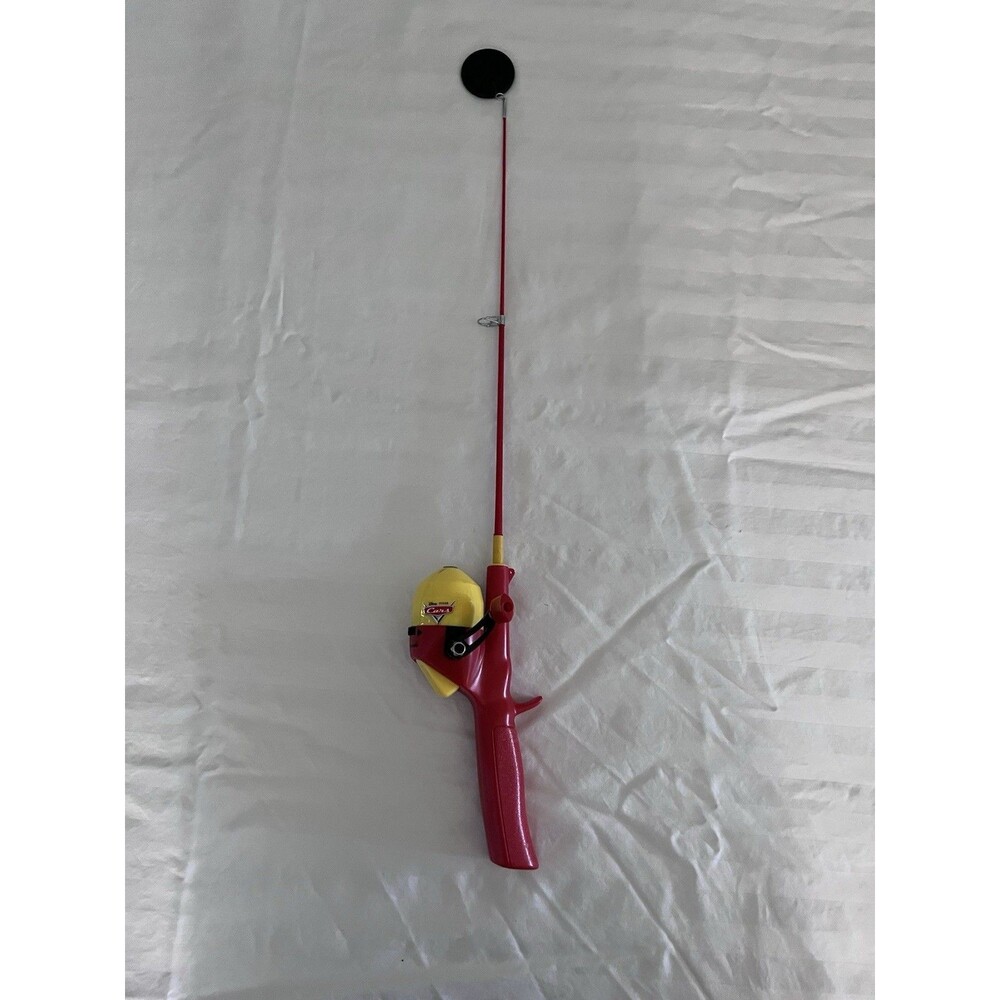 Shakespeare Disney Pixar Cars Lightning McQueen Kids Spincast Fishing Pole Reel